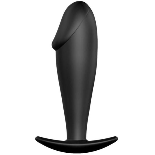 PRETTY LOVE - ANAL PLUG SILICONE PENIS FORM BLACK - My naughty haven #