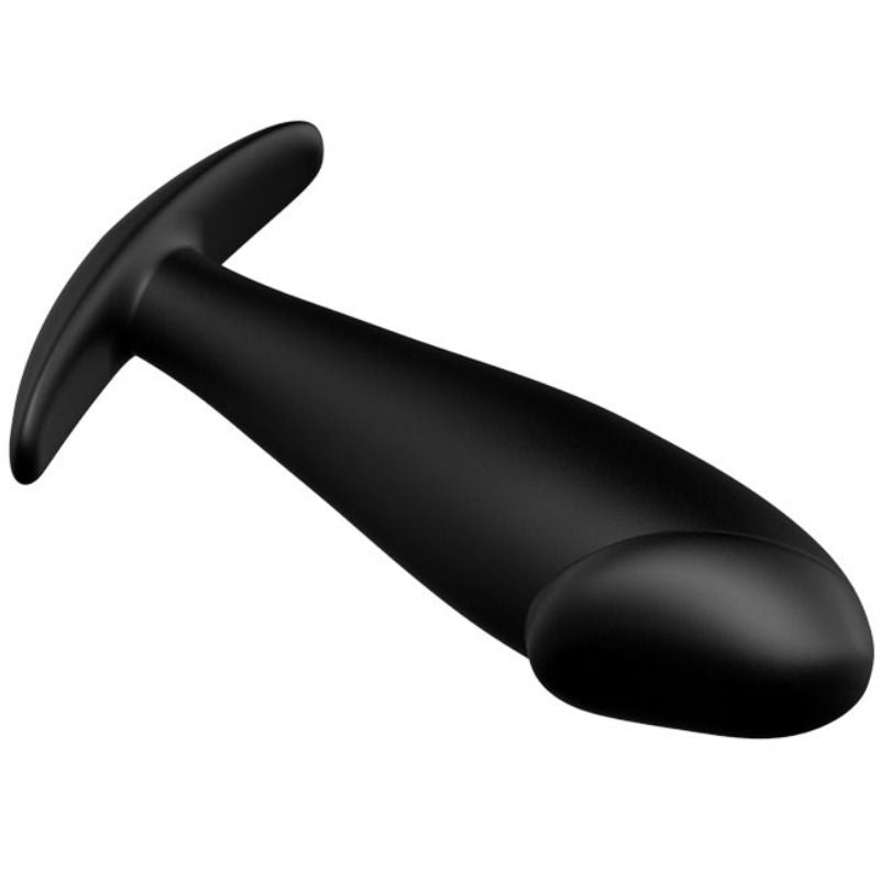 PRETTY LOVE - ANAL PLUG SILICONE PENIS FORM BLACK - My naughty haven #