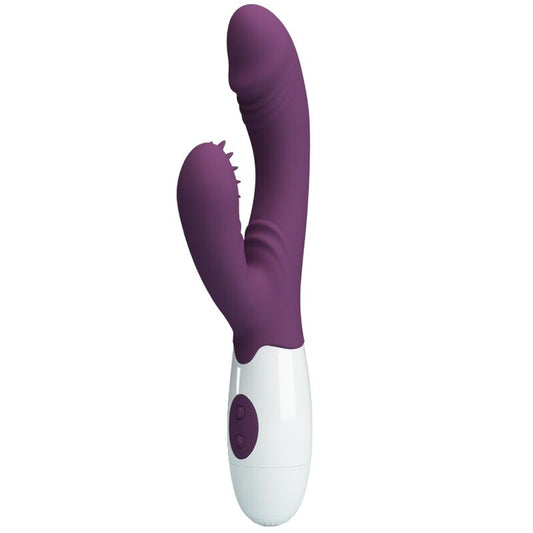 PRETTY LOVE - ANDRE RABBIT VIBRATOR & G-POINT STIMULATOR PURPLE - My naughty haven #