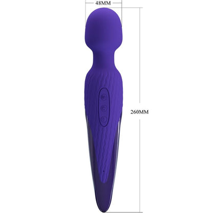 PRETTY LOVE - ANTONY YOUTH WAND VIBRATOR VIOLET HEAT EFFECT - My naughty haven #
