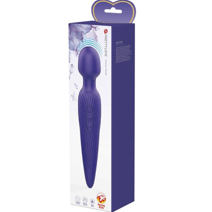 PRETTY LOVE - ANTONY YOUTH WAND VIBRATOR VIOLET HEAT EFFECT - My naughty haven #