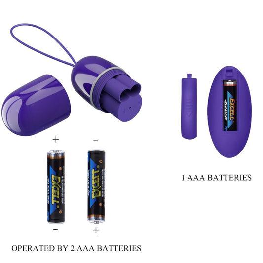 PRETTY LOVE - ARVIN YOUTH VIOLATING EGG REMOTE CONTROL VIOLET - My naughty haven #