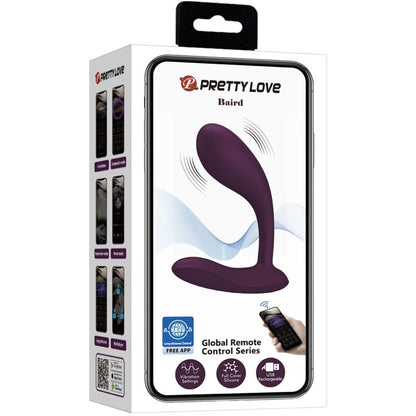 PRETTY LOVE - BAIRD G-SPOT 12 VIBRATIONS RECHARGEABLE LILA APP - My naughty haven #