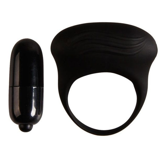 PRETTY LOVE - BERTRAM BLACK VIBRATOR RING - My naughty haven #
