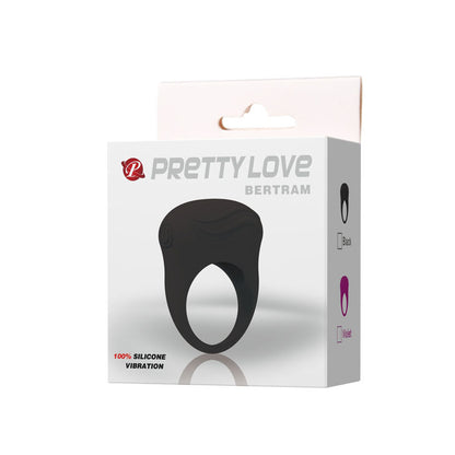 PRETTY LOVE - BERTRAM BLACK VIBRATOR RING - My naughty haven #