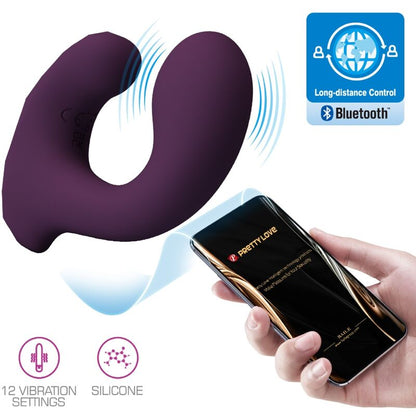 PRETTY LOVE - BILLY VIBRATION REMOTE CONTROL PURPLE FREE APP - My naughty haven #