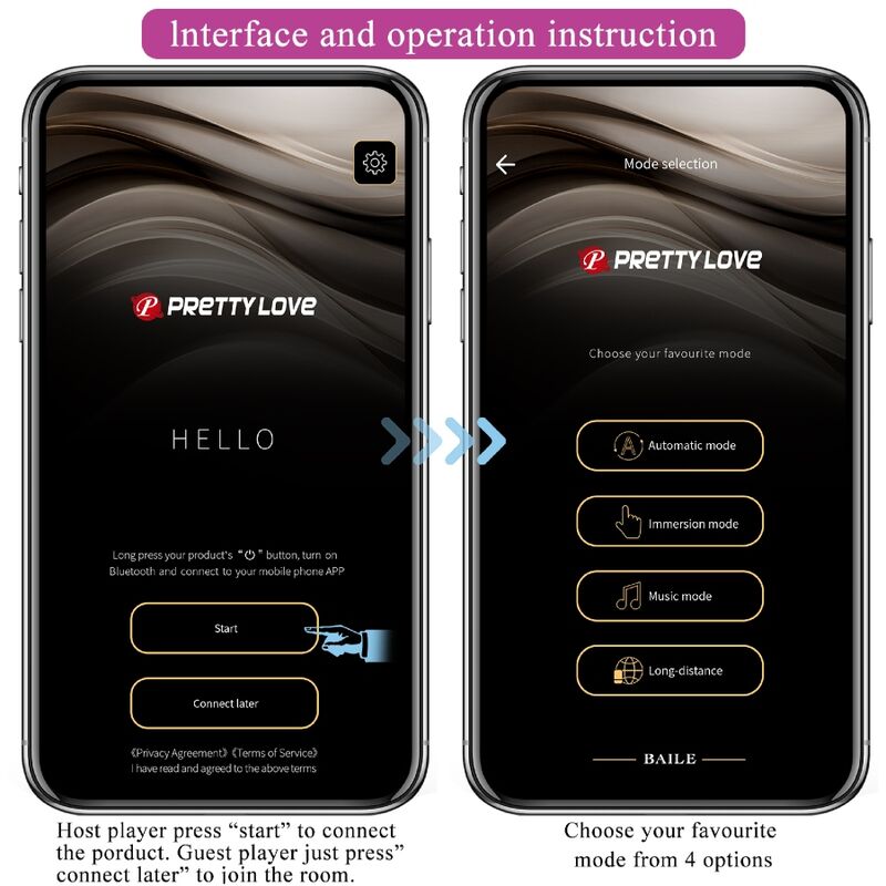 PRETTY LOVE - BILLY VIBRATION REMOTE CONTROL PURPLE FREE APP - My naughty haven #