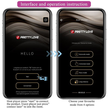 PRETTY LOVE - BILLY VIBRATION REMOTE CONTROL PURPLE FREE APP - My naughty haven #