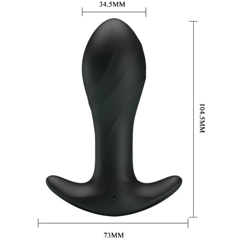 PRETTY LOVE - BLACK ANAL VIBRATOR - My naughty haven #
