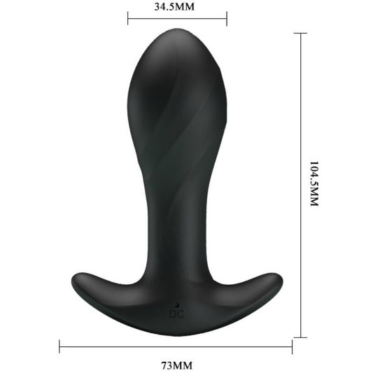 PRETTY LOVE - BLACK ANAL VIBRATOR - My naughty haven #