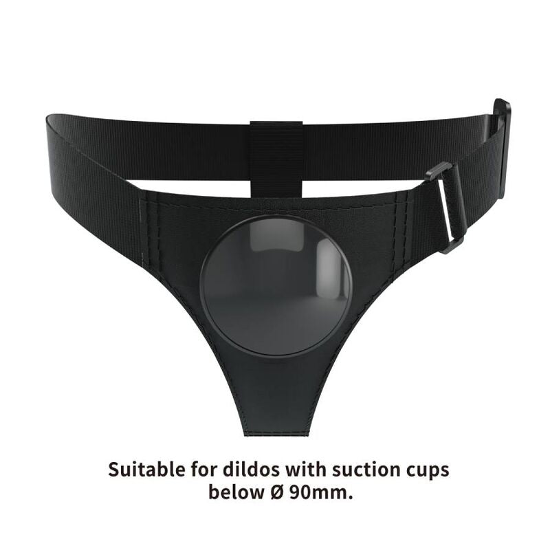 PRETTY LOVE - BLACK UNIVERSAL HARNESS - My naughty haven #