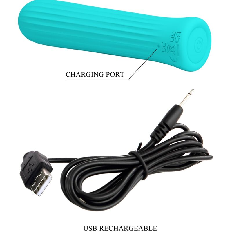 PRETTY LOVE - BLANCHE BLUE STIMULATOR VIBRATOR - My naughty haven #