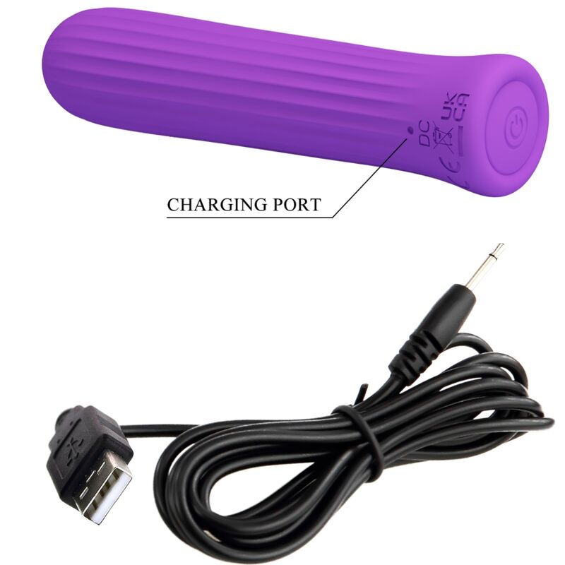 PRETTY LOVE - BLANCHE LILAC STIMULATOR VIBRATOR - My naughty haven #