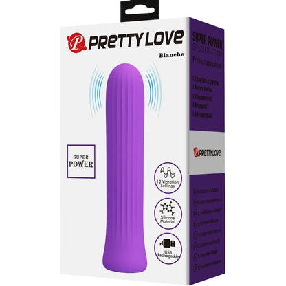 PRETTY LOVE - BLANCHE LILAC STIMULATOR VIBRATOR - My naughty haven #
