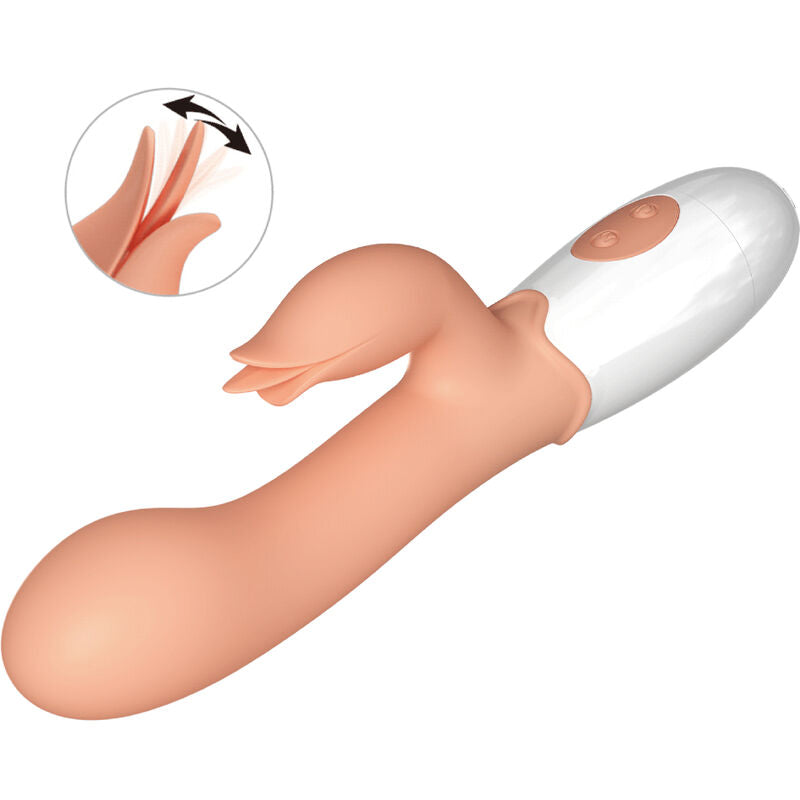 PRETTY LOVE - BLOODY MARY VIBRATOR WITH STIMULATOR - My naughty haven #