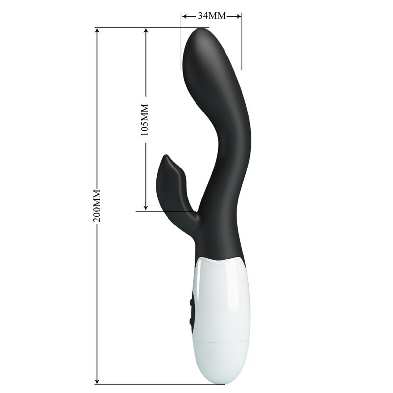 PRETTY LOVE - BRIGHTY G-SPOT VIBRATOR BLACK - My naughty haven #