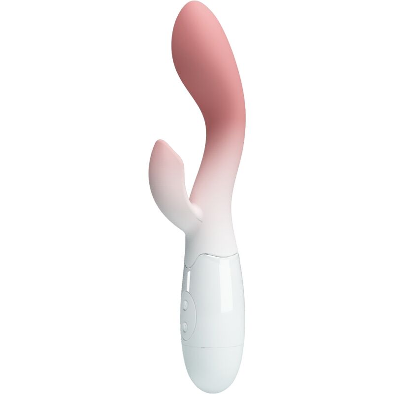 PRETTY LOVE - BRIGHTY G-SPOT VIBRATOR + CLITORIS STIMULATOR 30 VIBRATIONS PINK - My naughty haven #