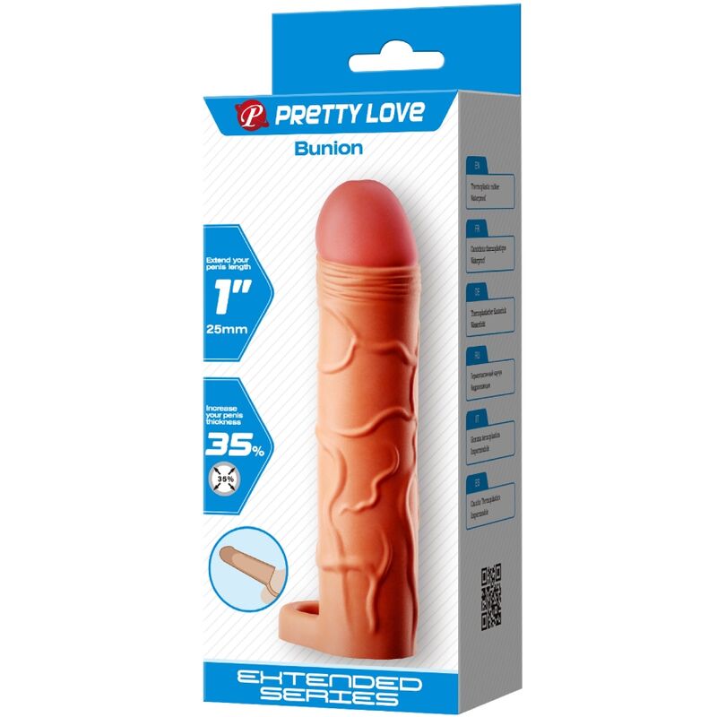 PRETTY LOVE - BUNION PENIS EXTENDER COVER FLESH - My naughty haven #