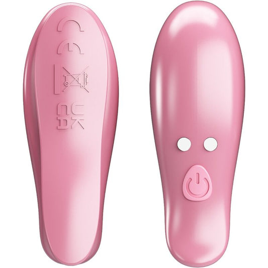 PRETTY LOVE - CAILEY NIPPLE CLAMPS 10 VIBRATIONS REMOTE CONTROL PINK - My naughty haven #