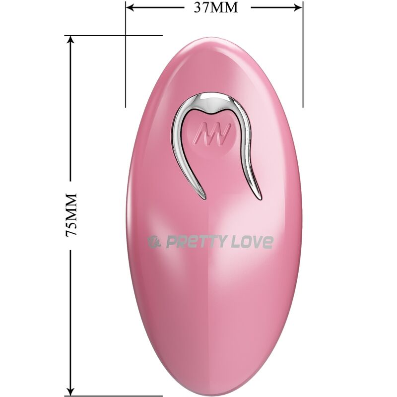 PRETTY LOVE - CAILEY NIPPLE CLAMPS 10 VIBRATIONS REMOTE CONTROL PINK - My naughty haven #