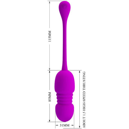 PRETTY LOVE - CALLIERI VIBRATING EGG - My naughty haven #