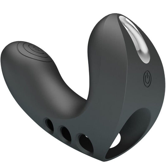 PRETTY LOVE - CAMELIA FINGER VIBRATOR 7 VIBRATIONS BLACK - My naughty haven #