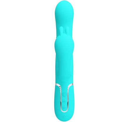 PRETTY LOVE - CAMMY 4 IN 1 MULTIFUNCTION TRIPPLE RABBIT VIBRATOR  BLUE - My naughty haven #