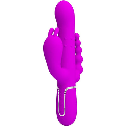 PRETTY LOVE - CAMMY TRIPLE VIBRATOR MULTIFUNCTION 4 IN 1 PINK - My naughty haven #