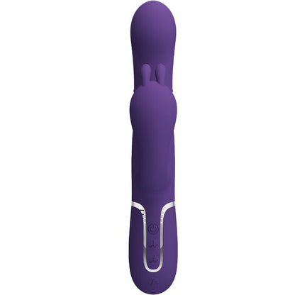 PRETTY LOVE - CAMMY TRIPLE VIBRATOR MULTIFUNCTION 4 IN 1 PURPLE - My naughty haven #