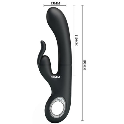 PRETTY LOVE - CARINA VIBRATOR CLITORIS AND G-SPOT STIMULATOR - My naughty haven #