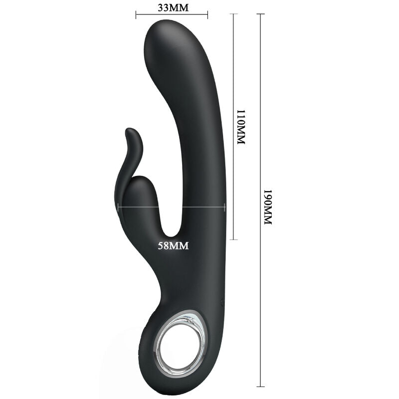 PRETTY LOVE - CARINA VIBRATOR CLITORIS AND G-SPOT STIMULATOR - My naughty haven #