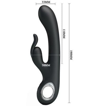 PRETTY LOVE - CARINA VIBRATOR CLITORIS AND G-SPOT STIMULATOR - My naughty haven #