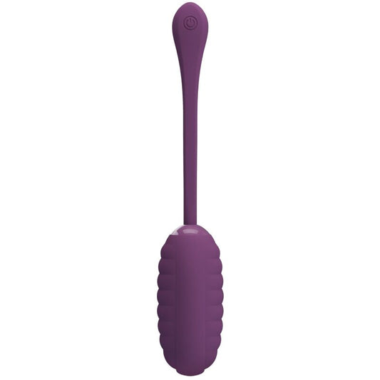 PRETTY LOVE - CASPER PURPLE RECHARGEABLE VIBRATING EGG - My naughty haven #
