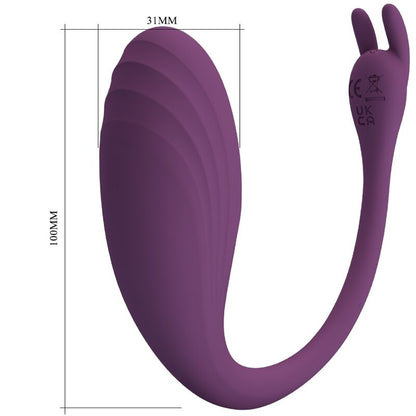 PRETTY LOVE - CATALINA VIBRATOR APP REMOTE CONTROL PURPLE - My naughty haven #