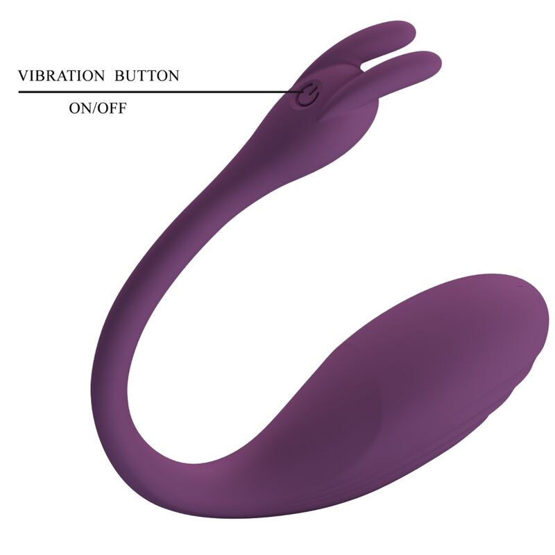 PRETTY LOVE - CATALINA VIBRATOR APP REMOTE CONTROL PURPLE - My naughty haven #