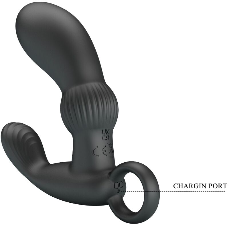 PRETTY LOVE - CAYLA ANAL VIBRATOR MASSAGER BLACK - My naughty haven #