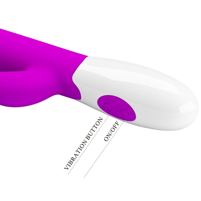 PRETTY LOVE - CENTAUR VIBRATOR RABBIT 30 VIBRATION MODES PURPLE - My naughty haven #