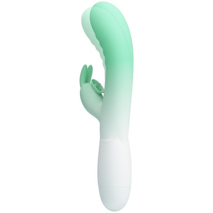 PRETTY LOVE - CERBERUS RABBIT VIBRATOR 3O VIBRATIONS GREEN - My naughty haven #