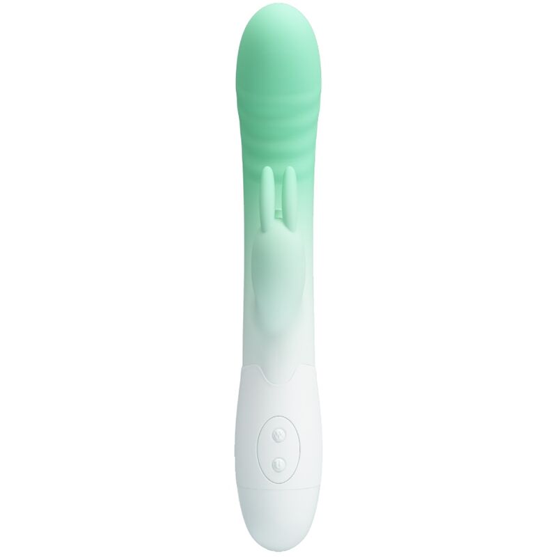 PRETTY LOVE - CERBERUS RABBIT VIBRATOR 3O VIBRATIONS GREEN - My naughty haven #