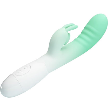 PRETTY LOVE - CERBERUS RABBIT VIBRATOR 3O VIBRATIONS GREEN - My naughty haven #
