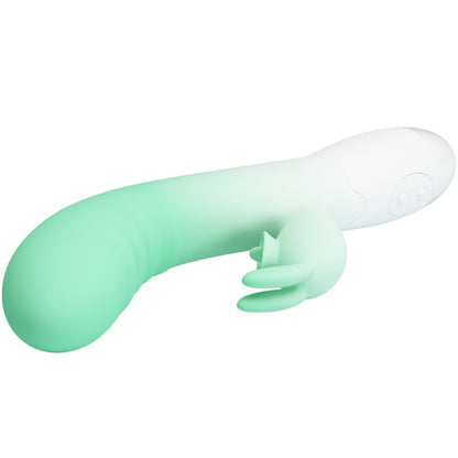 PRETTY LOVE - CERBERUS RABBIT VIBRATOR 3O VIBRATIONS GREEN - My naughty haven #