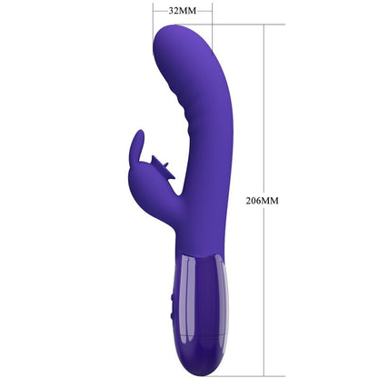 PRETTY LOVE - CERBERUS YOUTH VIOLET RABBIT VIBRATOR - My naughty haven #