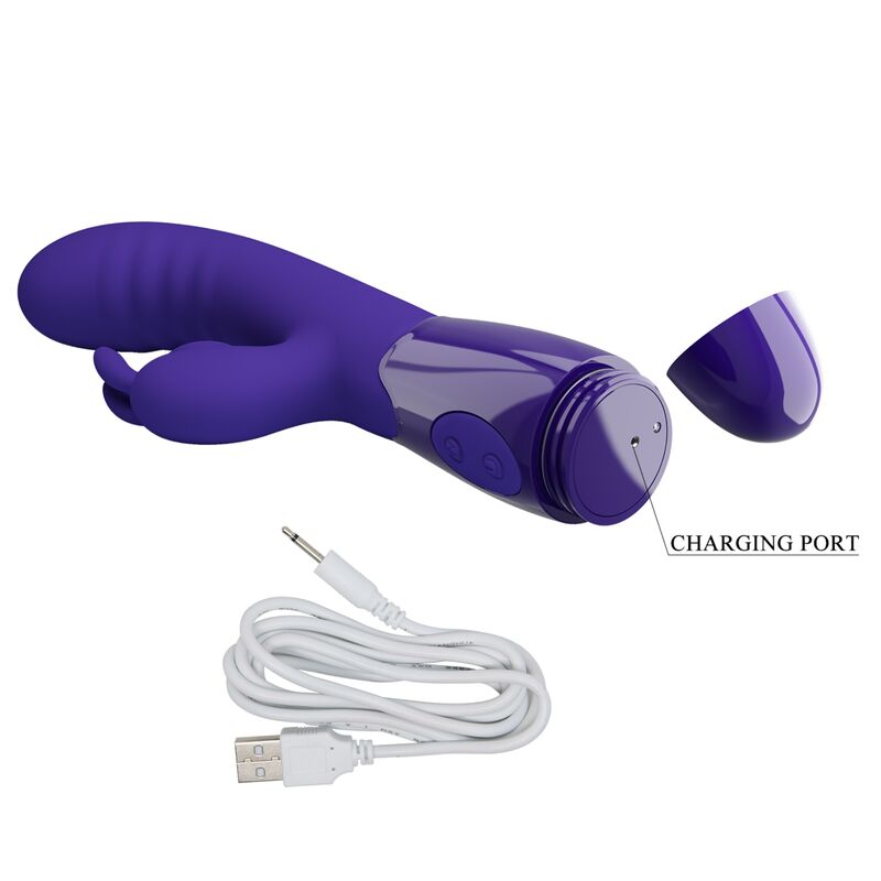 PRETTY LOVE - CERBERUS YOUTH VIOLET RABBIT VIBRATOR - My naughty haven #