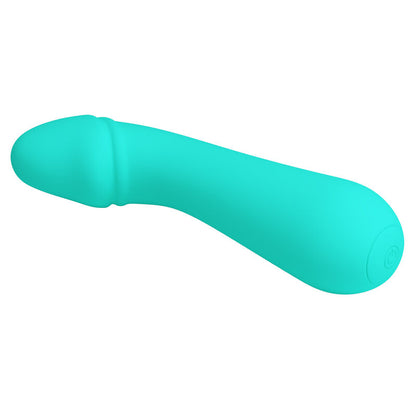 PRETTY LOVE - CETUS RECHARGEABLE VIBRATOR AQUA GREEN - My naughty haven #