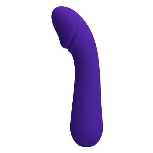 PRETTY LOVE - CETUS RECHARGEABLE VIBRATOR PURPLE - My naughty haven #