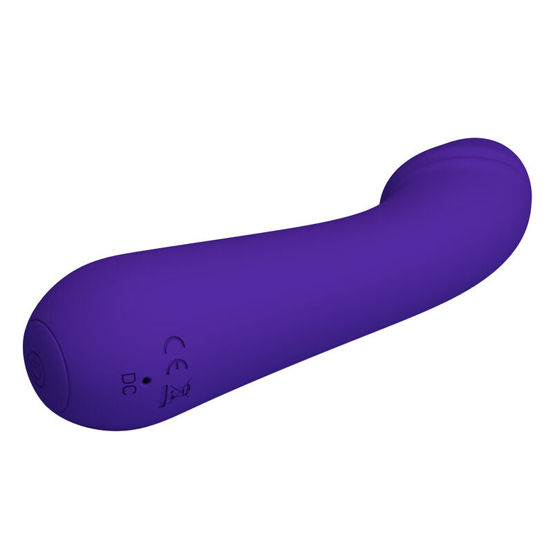 PRETTY LOVE - CETUS RECHARGEABLE VIBRATOR PURPLE - My naughty haven #