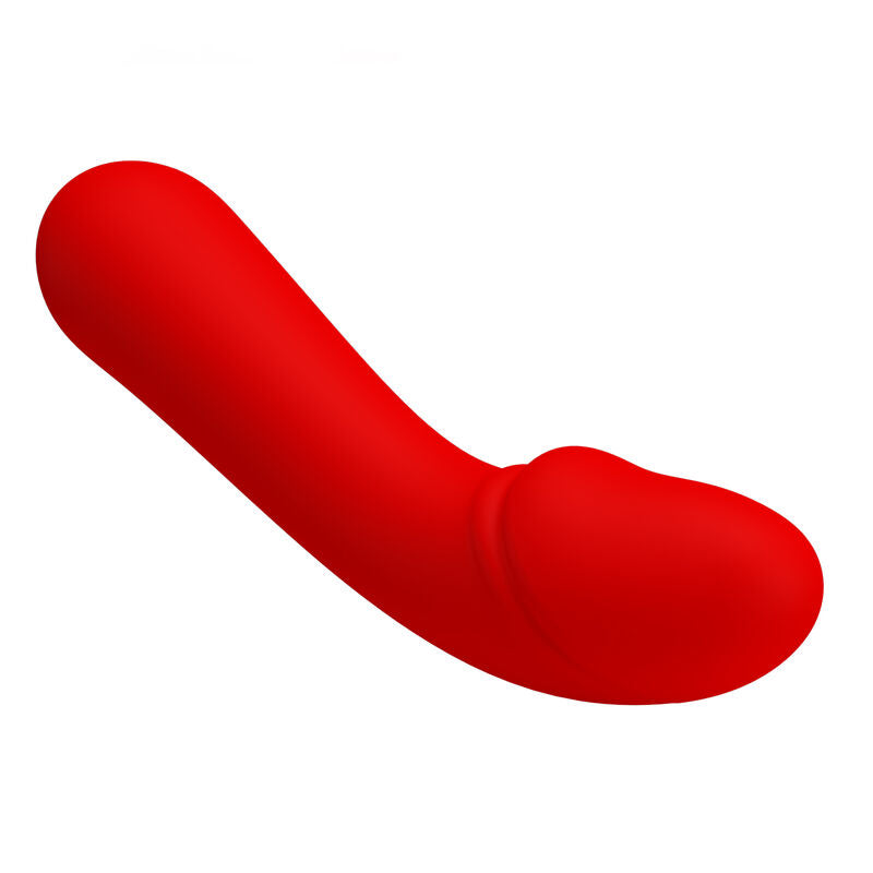 PRETTY LOVE - CETUS RECHARGEABLE VIBRATOR RED - My naughty haven #