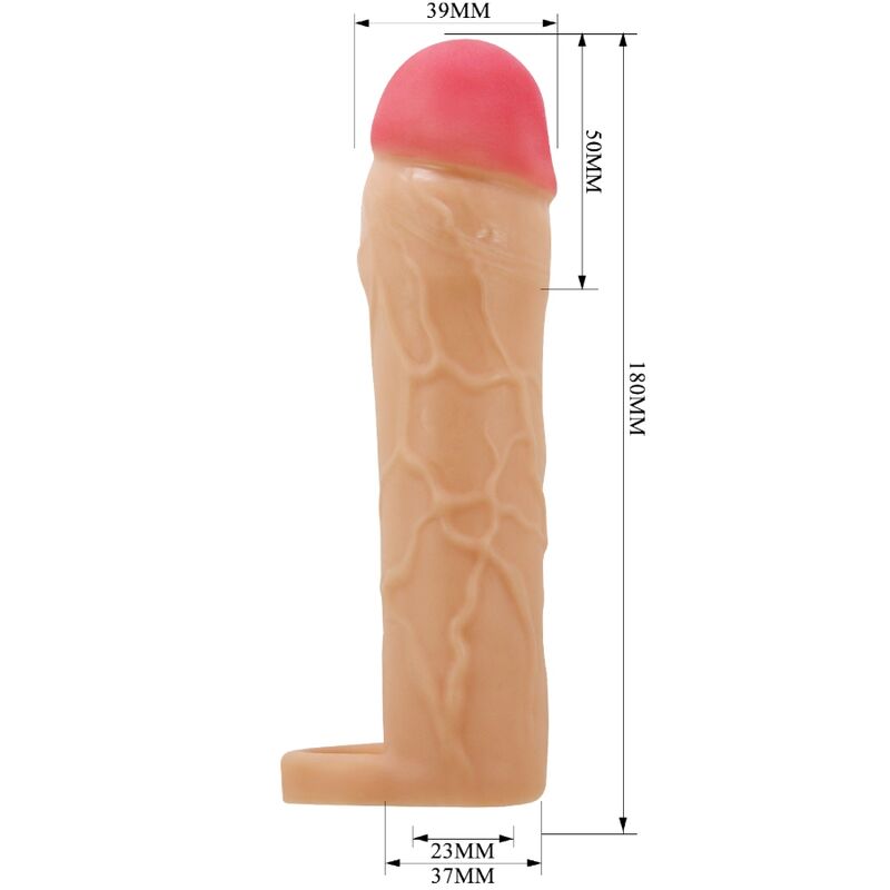 PRETTY LOVE - CHANE PENIS EXTENDER COVER FLESH - My naughty haven #