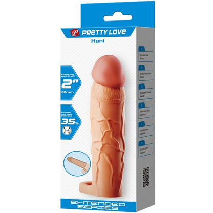 PRETTY LOVE - CHANE PENIS EXTENDER COVER FLESH - My naughty haven #