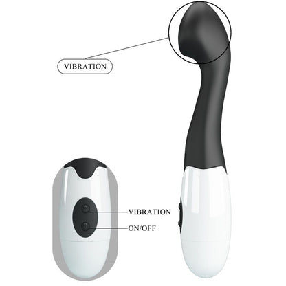 PRETTY LOVE - CHARLES G-SPOT VIBRATOR 30 MODES BLACK - My naughty haven #